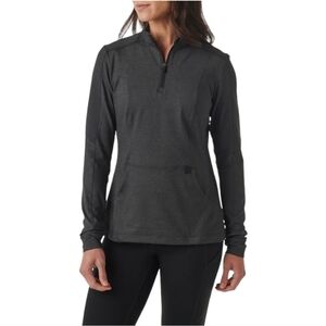 5.11 Tactical Fitted Tessa 1/4 Zip‎ Tech Lightweight Pullover Long Sleeve Sz Lg
